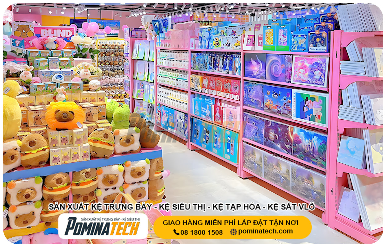 Xưởng Sản Xuất Kệ Trưng Bày Tại P. Vũng Tàu Tp. HCM Uy Tín Giá Rẻ